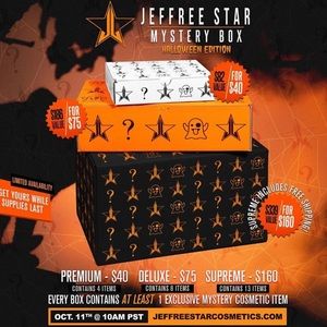 Coming soon! JSC halloween mystery boxes!!!! 🎃